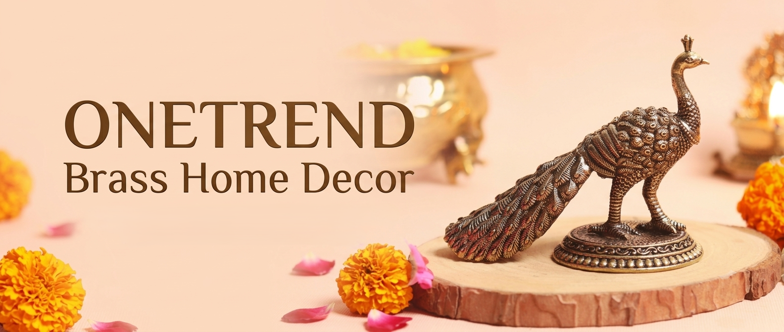 Skilled artisans performing the brass casting process to manufacture premium brass home decor products for wholesale and international export.