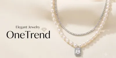 Handcrafted pearl necklaces manufactured in India using traditional stringing techniques and modern quality control for wholesale export by OneTrend.