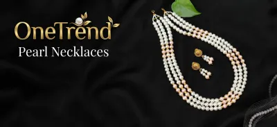 Handcrafted pearl necklaces manufactured in India for wholesale export