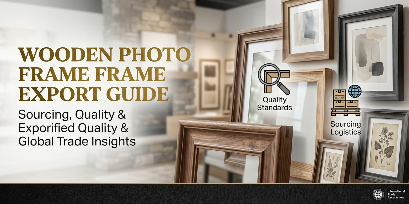 Wooden photo frame export quality handcrafted wooden picture frame for wholesale buyers
