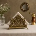 Premium Handmade Brass Napkin Holders Manufactured in India for Wholesale and Global Export