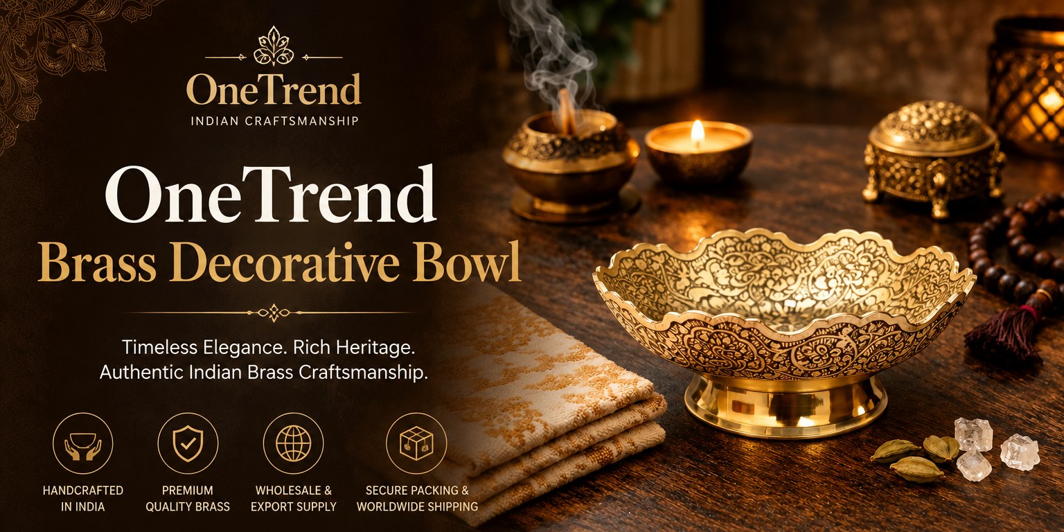 India brass spoon manufacturer and wholesale exporter – handcrafted brass spoon by OneTrend