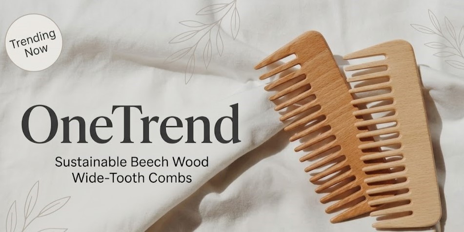Premium handcrafted wooden comb manufacturer and exporter from India supplying wholesale wooden combs to Canada