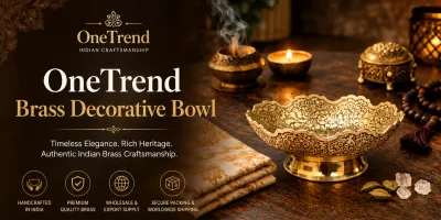 India brass spoon manufacturer and wholesale exporter – handcrafted brass spoon by OneTrend