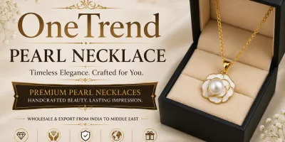 Wholesale Pearl Necklace Exporter from India to Middle East – OneTrend