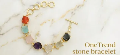 Handcrafted natural stone jewellery exporter from India supplying premium gemstone necklaces, bracelets, earrings, rings, and pendants to wholesale buyers in China.