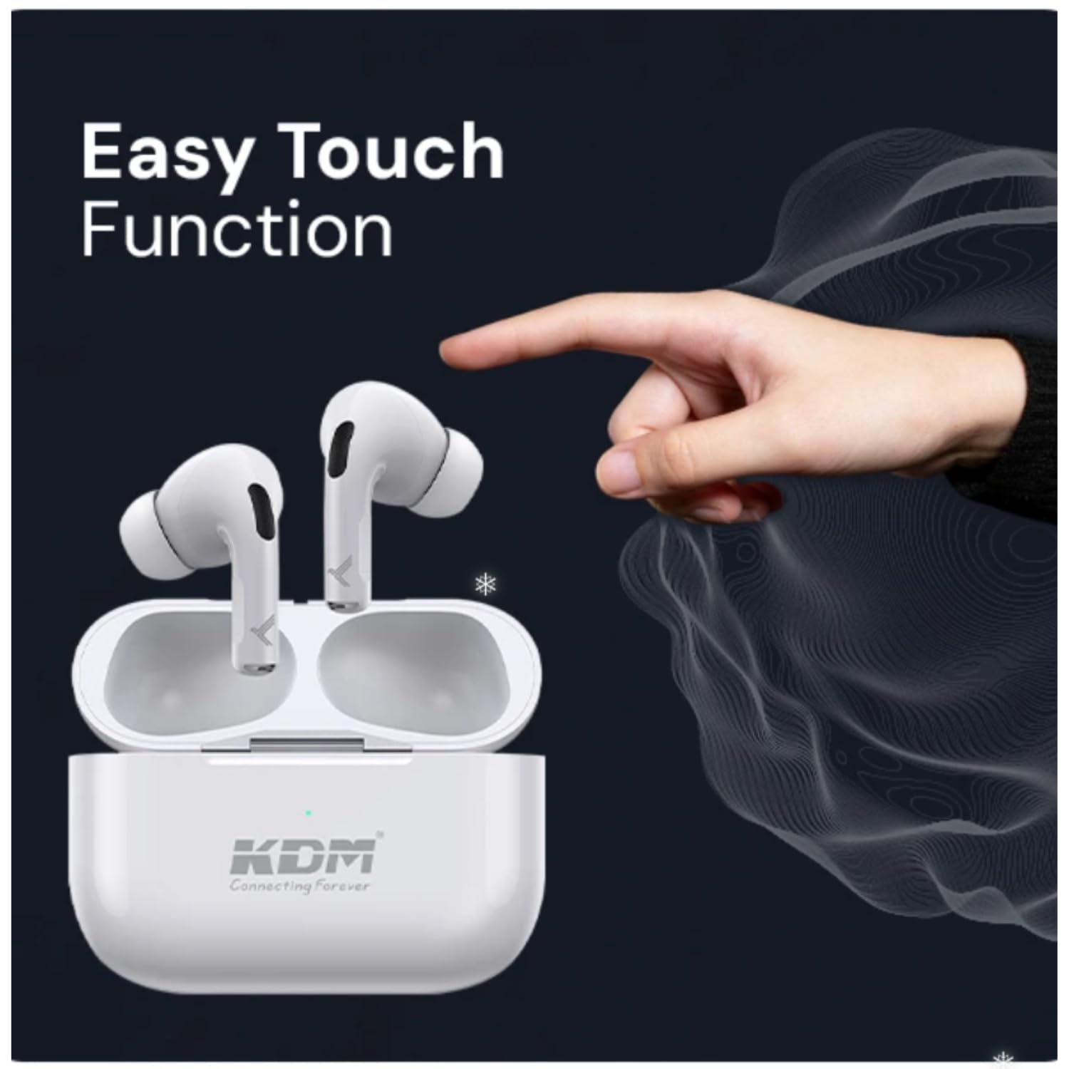 KDM A1 HOPPODS TWS, Wireless Earbuds, V5.4 BT, ENC Function, Upto 36 Hours - Wireless Earbuds - image 5