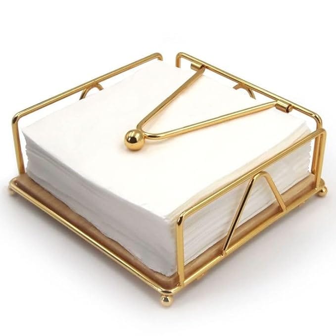 Wholesale modern brass table napkin holder manufacturer from India