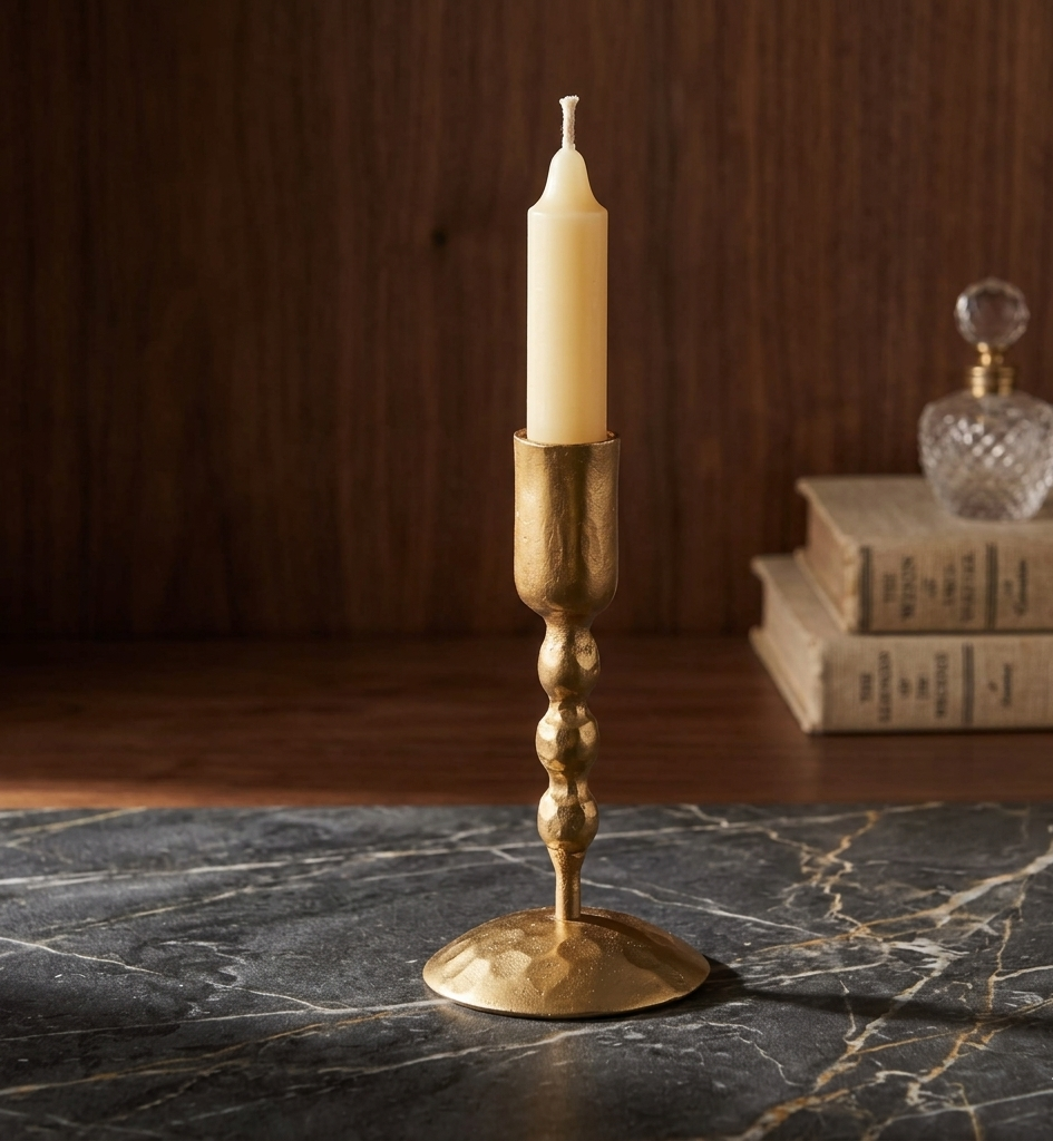 Premium Brass Diya Candle Holder – Handmade Brass Lighting Decor in Solid Brass from India