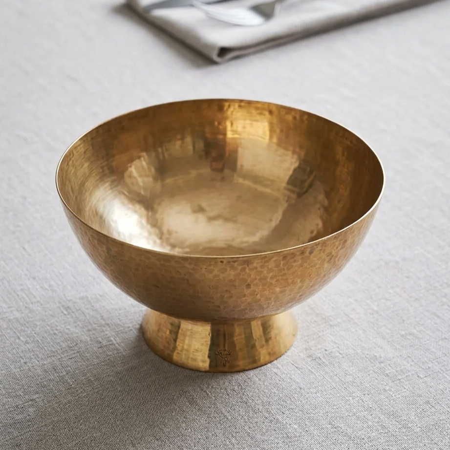 Premium Indian Brass Bowl – Handmade Brass Bowls in Pure Brass from India