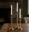 Elegant Brass Candle Holder Stand – Handmade Brass Lighting Decor in Solid Brass from India