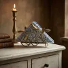 Handcrafted bird design brass napkin holder for luxury dining tables