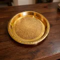 Luxury Designer Brass Plate – Handmade Brass Plates in Pure Brass from India