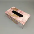 Handcrafted Marble Print Decorative Tissue Box Cover for Bulk Export from India
