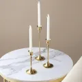 Solid Brass Festive Candle Stand – Handmade Brass Lighting Decor in Pure Brass from India