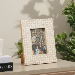 Handcrafted Mother of Pearl Photo Frame
