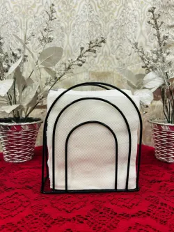 Modern metal arch napkin holder for wholesale export from India